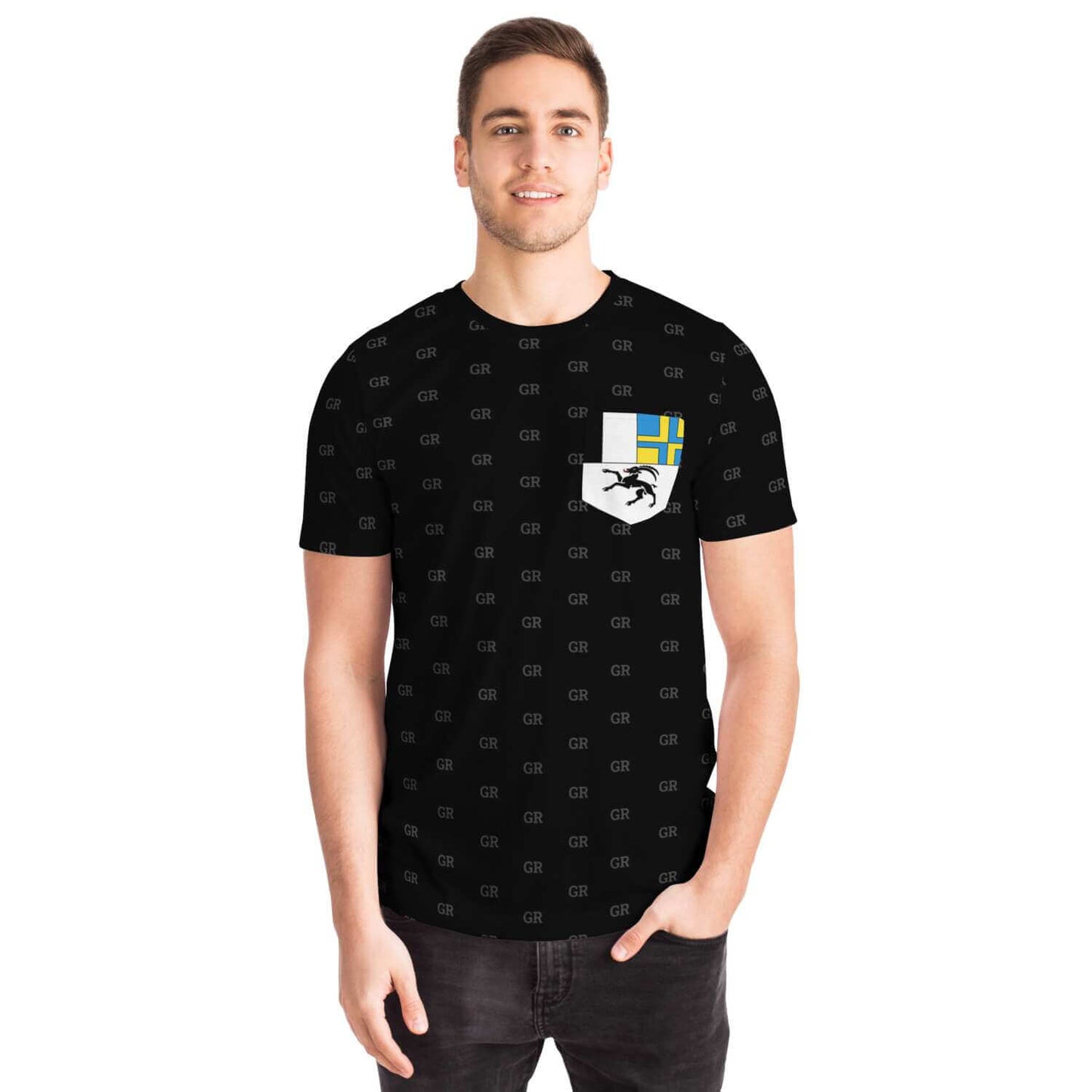 T-shirt AOP - Graubünden