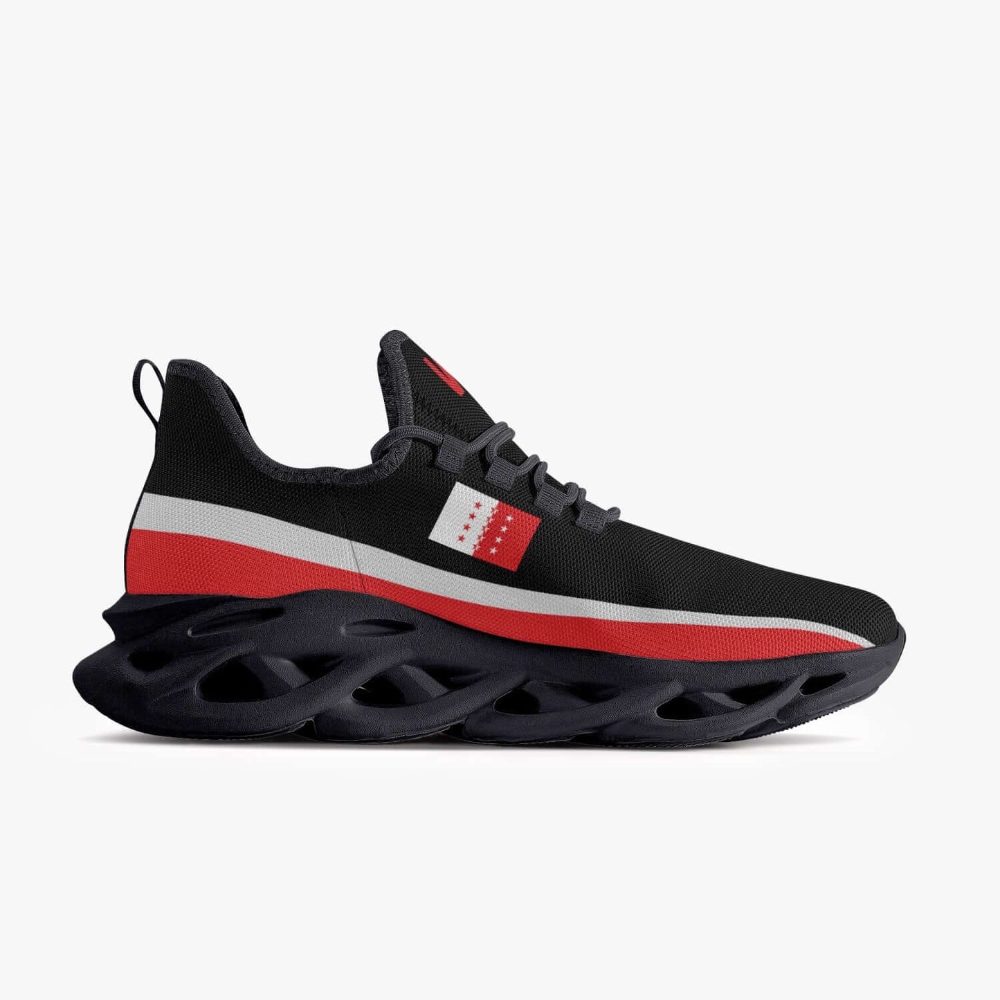 Sneakers Valais noir - Hommes/Femmes