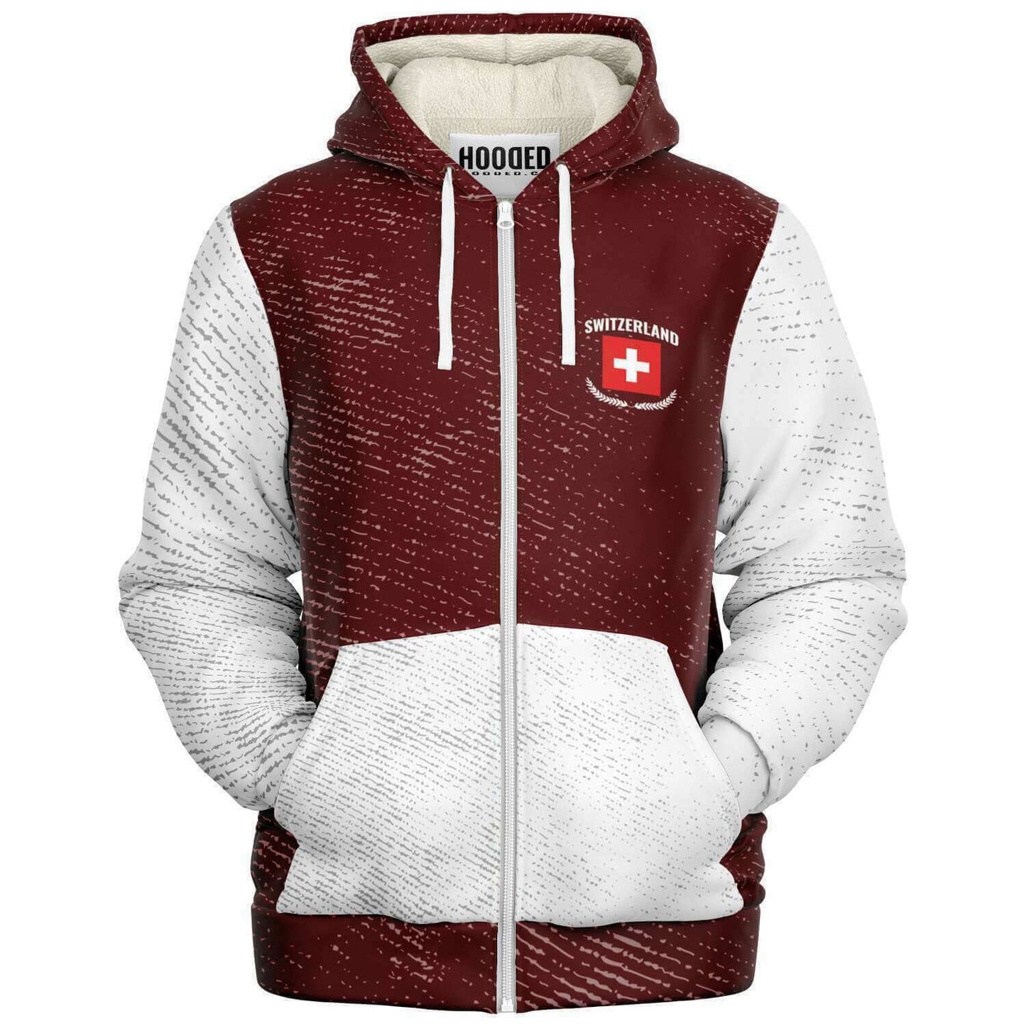 Deluxe hoodie jaquette - Switzerland