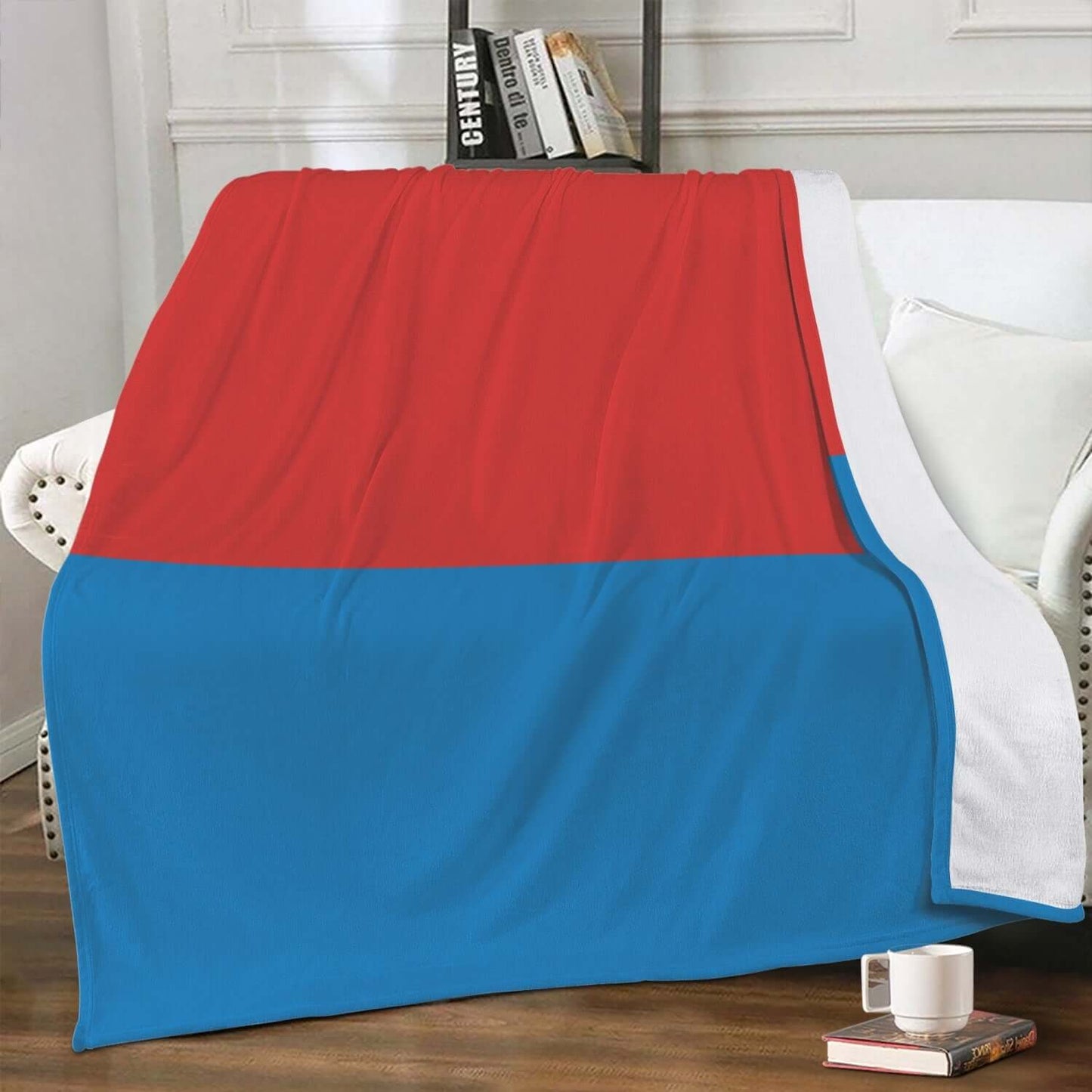 Couverture polaire Tessin drapeau