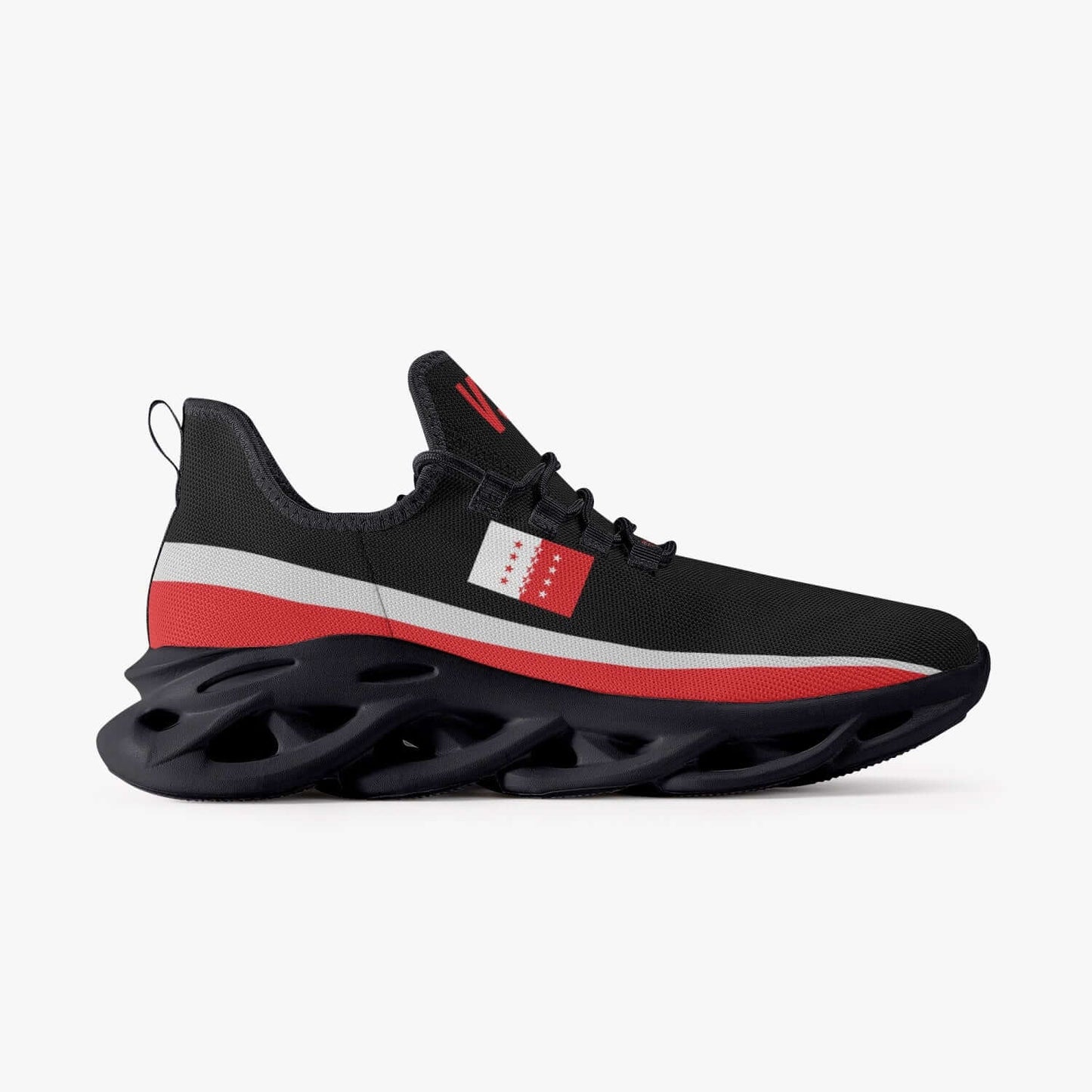 Sneakers Valais noir - Hommes/Femmes