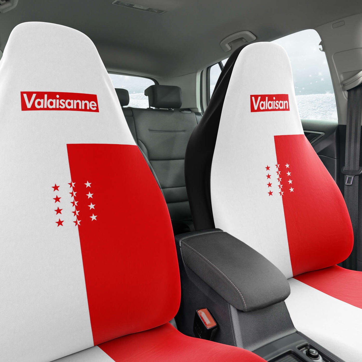 Duo Housses de siège auto | Valaisan / Valaisanne