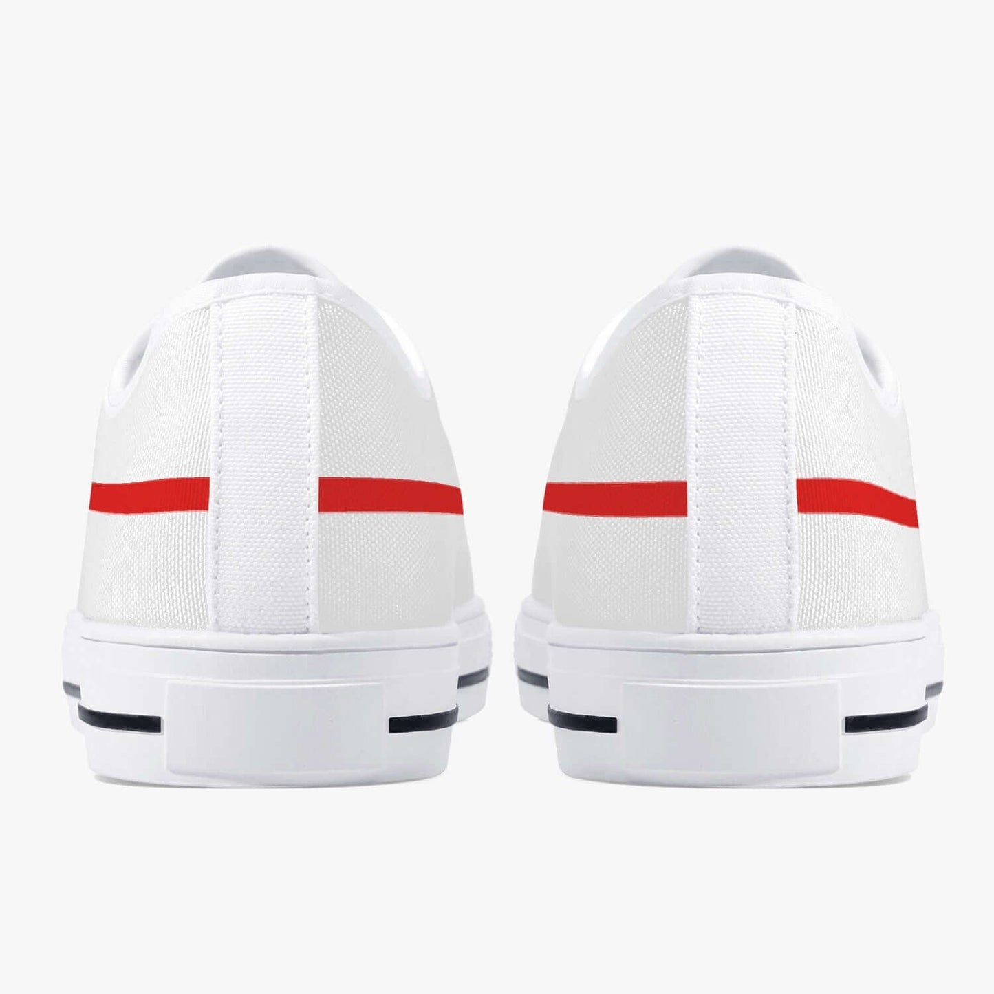 Sneakers Valais – Chaussures blanches avec drapeau du Valais