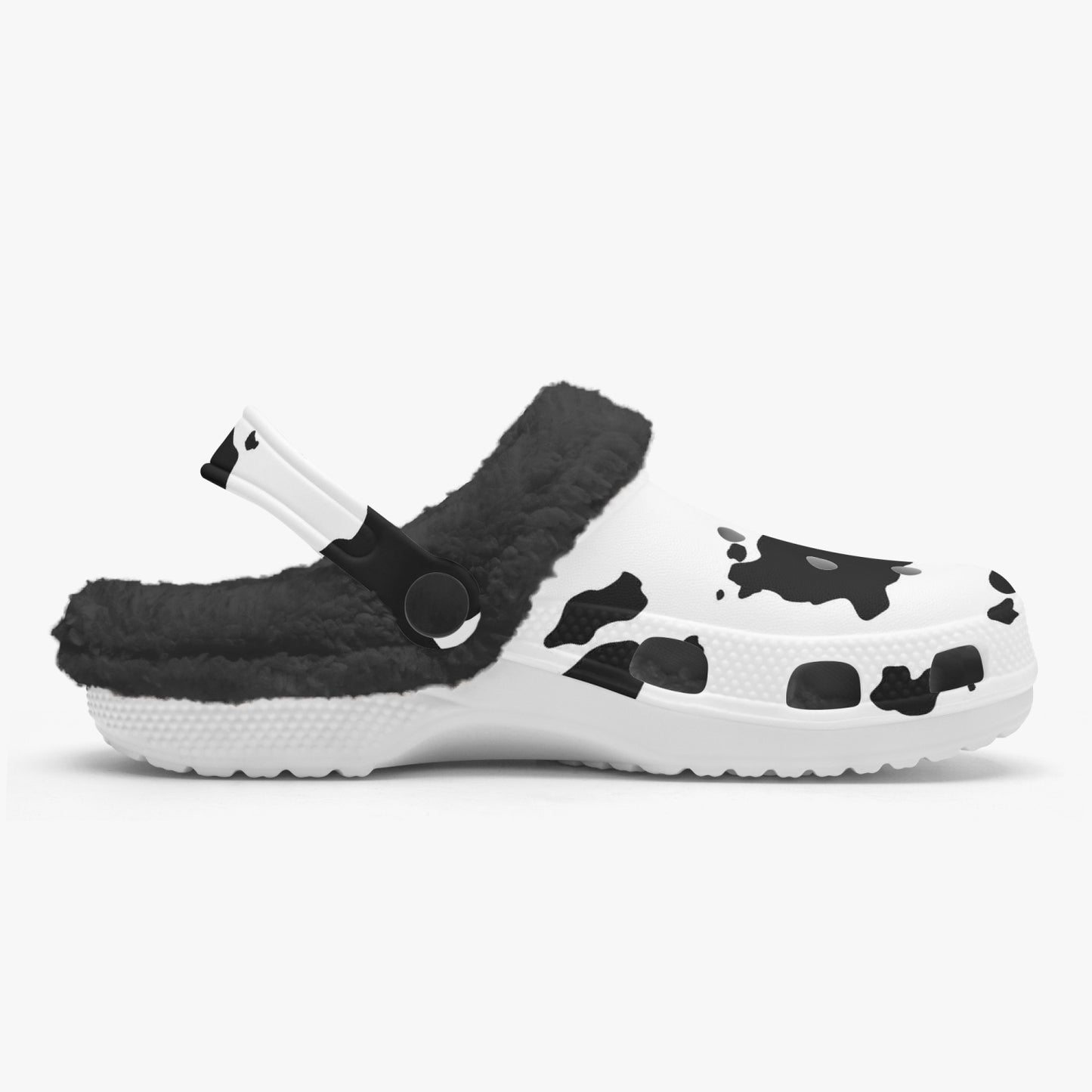 Sandales /claquettes fourrées Vache