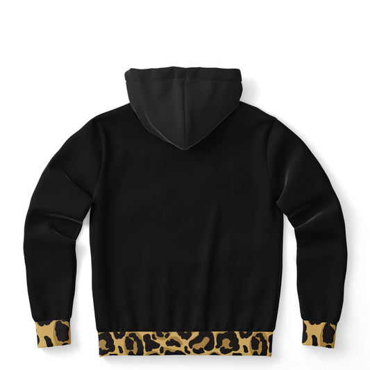 Hoodie | Léopard noir