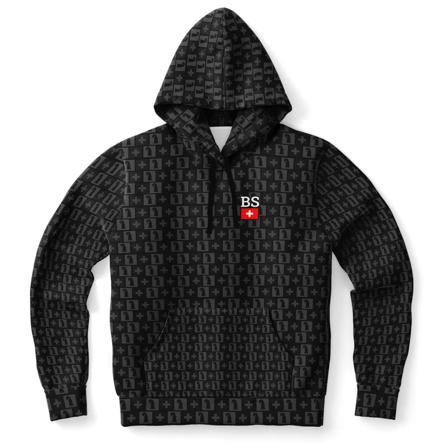 Deluxe Hoodie - Basel-Stadt Muster