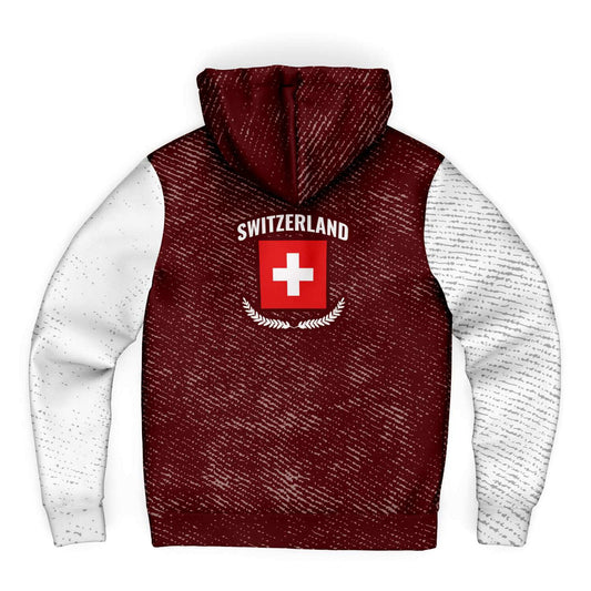 Deluxe hoodie jaquette - Switzerland
