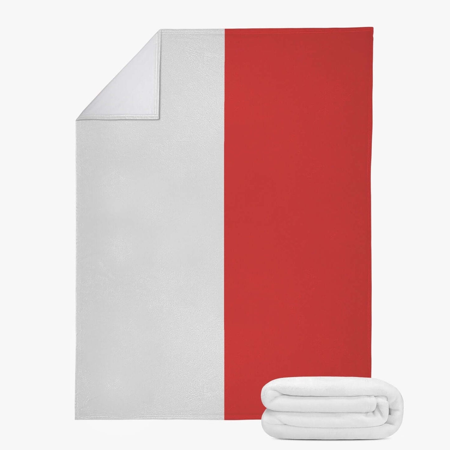 Couverture polaire Soleure drapeau