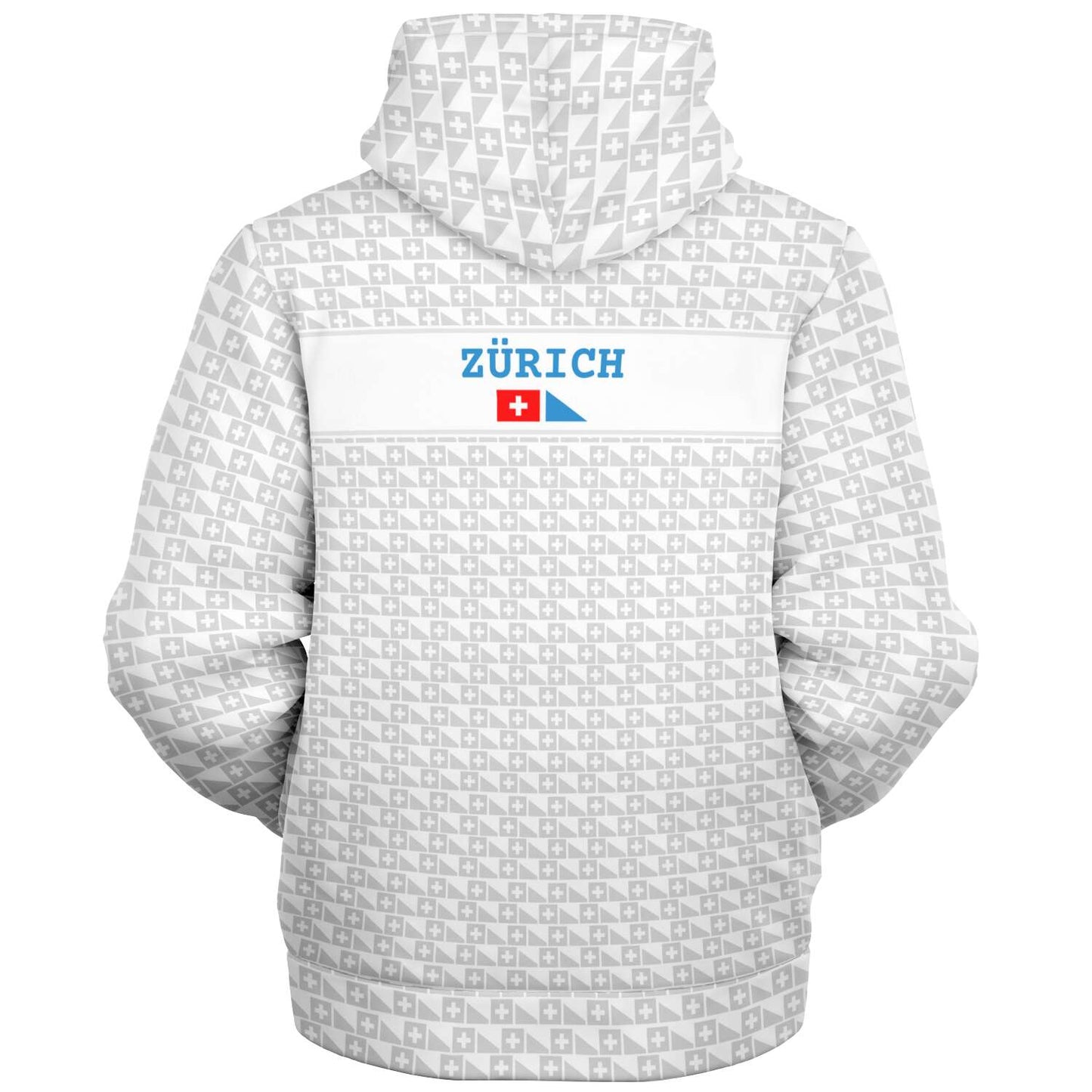 Deluxe Hoodie | Zurich motif blanc