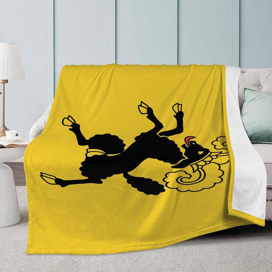 Couverture polaire Schaffhouse drapeau