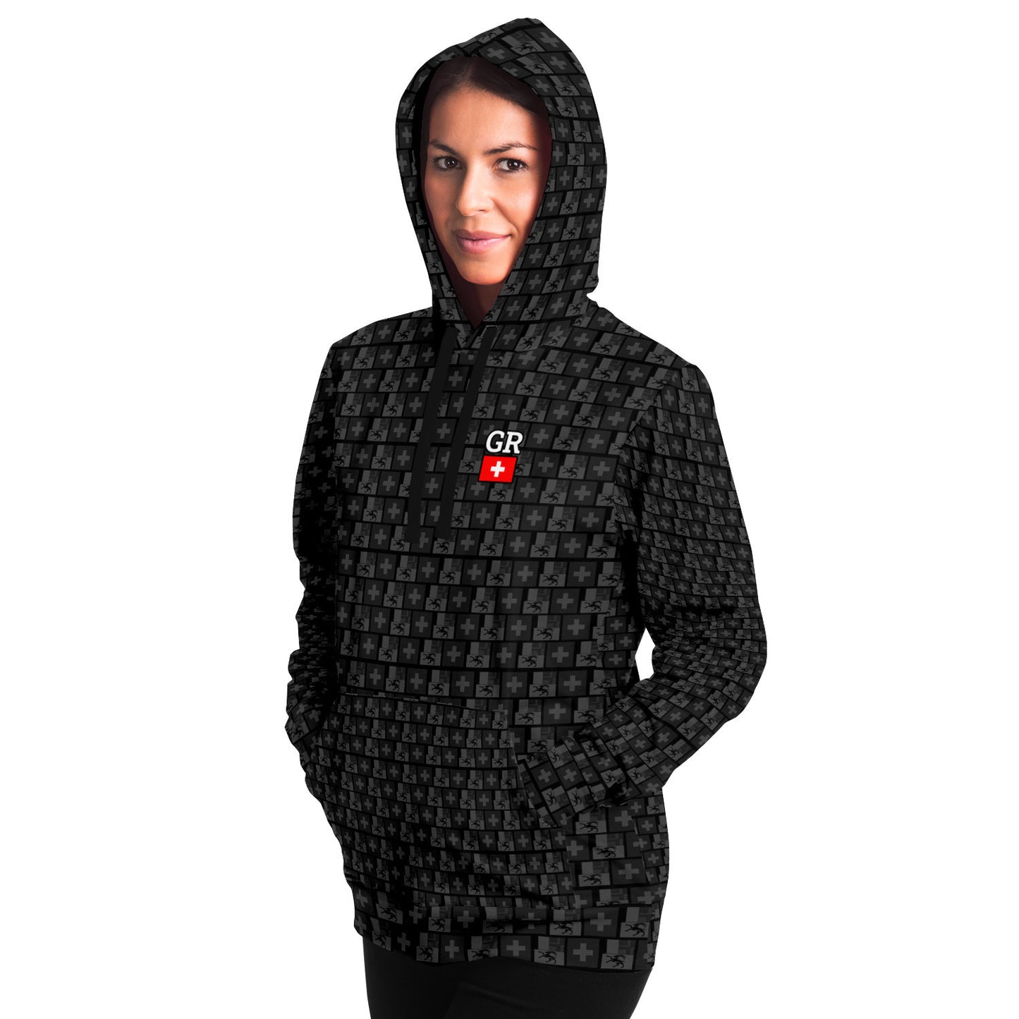 Hoodie | Grisons motif