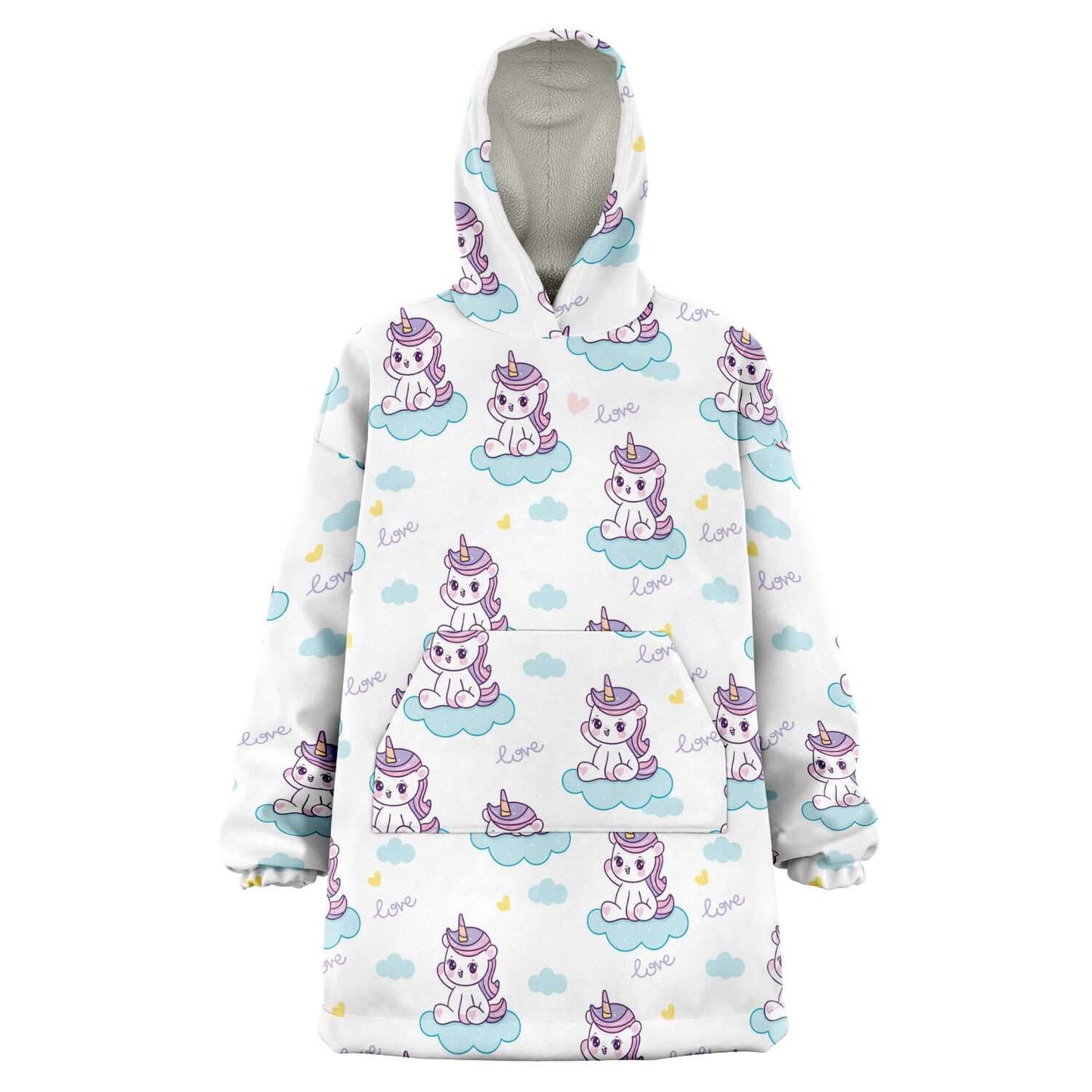 Snug Hoodie - Unicorn Kawaii
