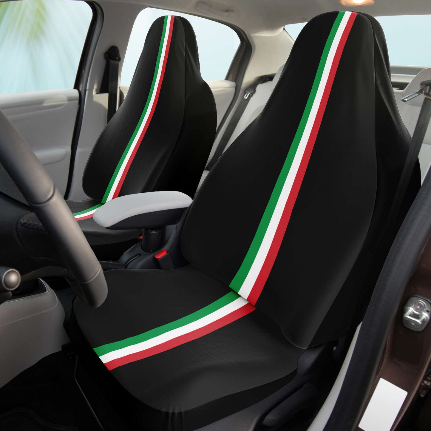 Duo Autositzbezüge | Italia schwarz