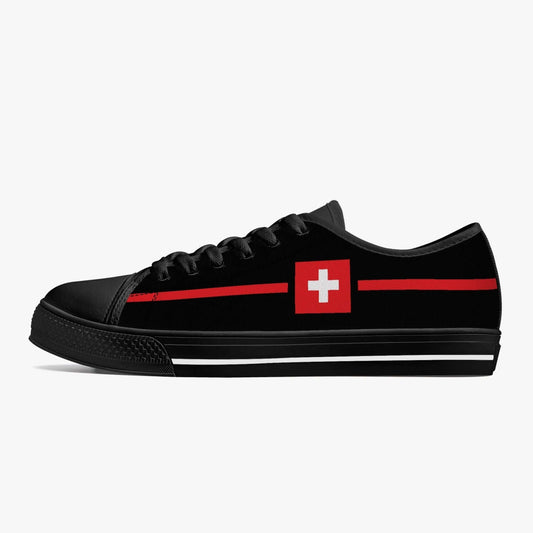 Chaussures basses Suisse noir - noir Hommes/Femmes