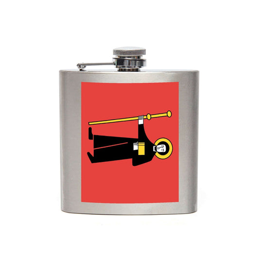 Glaris Flasque de poche acier inoxydable