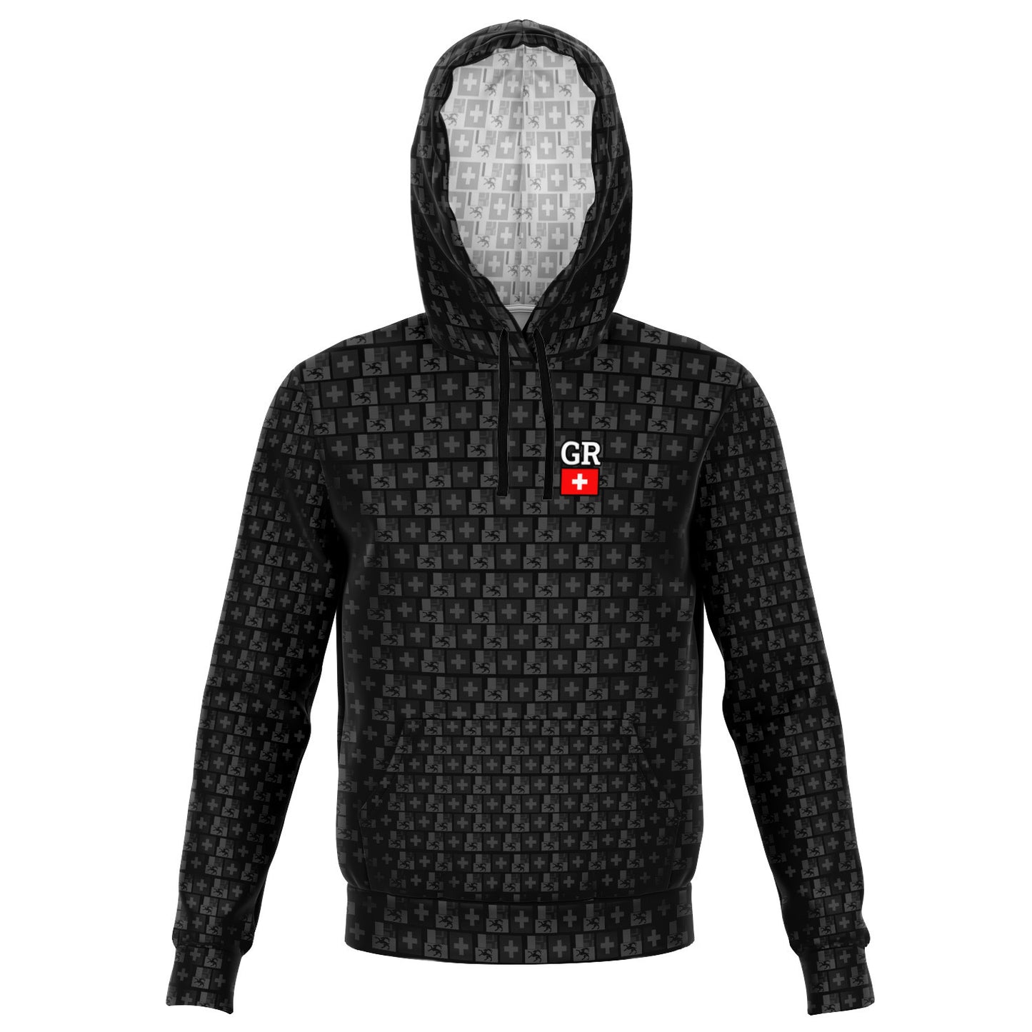 Hoodie | Grisons motif