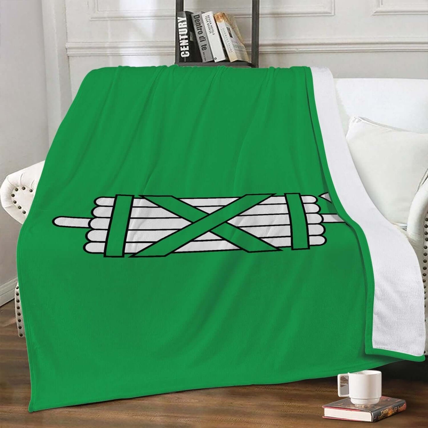 Couverture polaire Saint-Gall drapeau