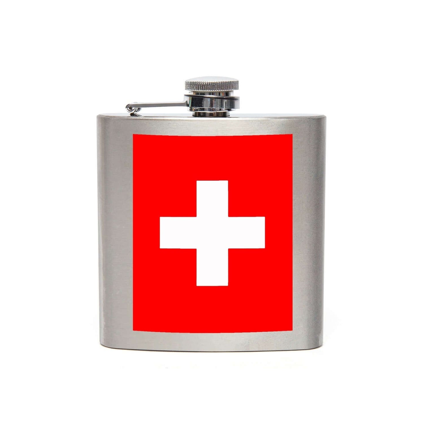 Suisse Flasque de poche acier inoxydable