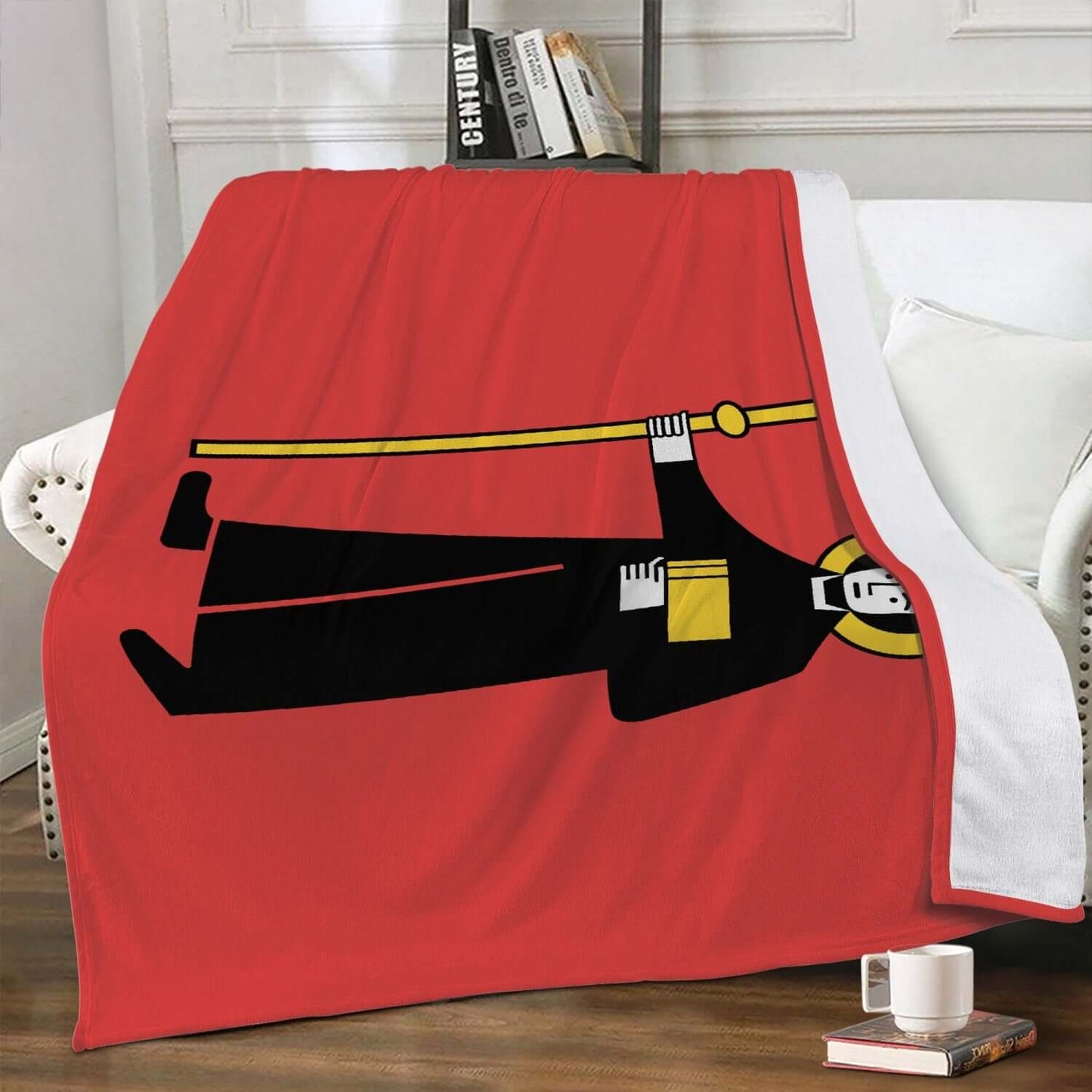 Couverture polaire Glarus drapeau