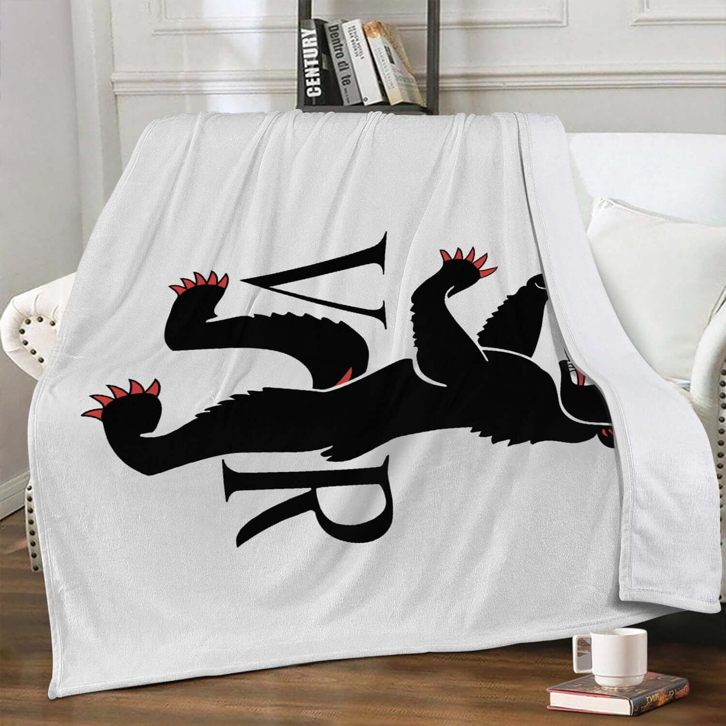 Couverture polaire Appenzell Rhodes-Extérieures drapeau