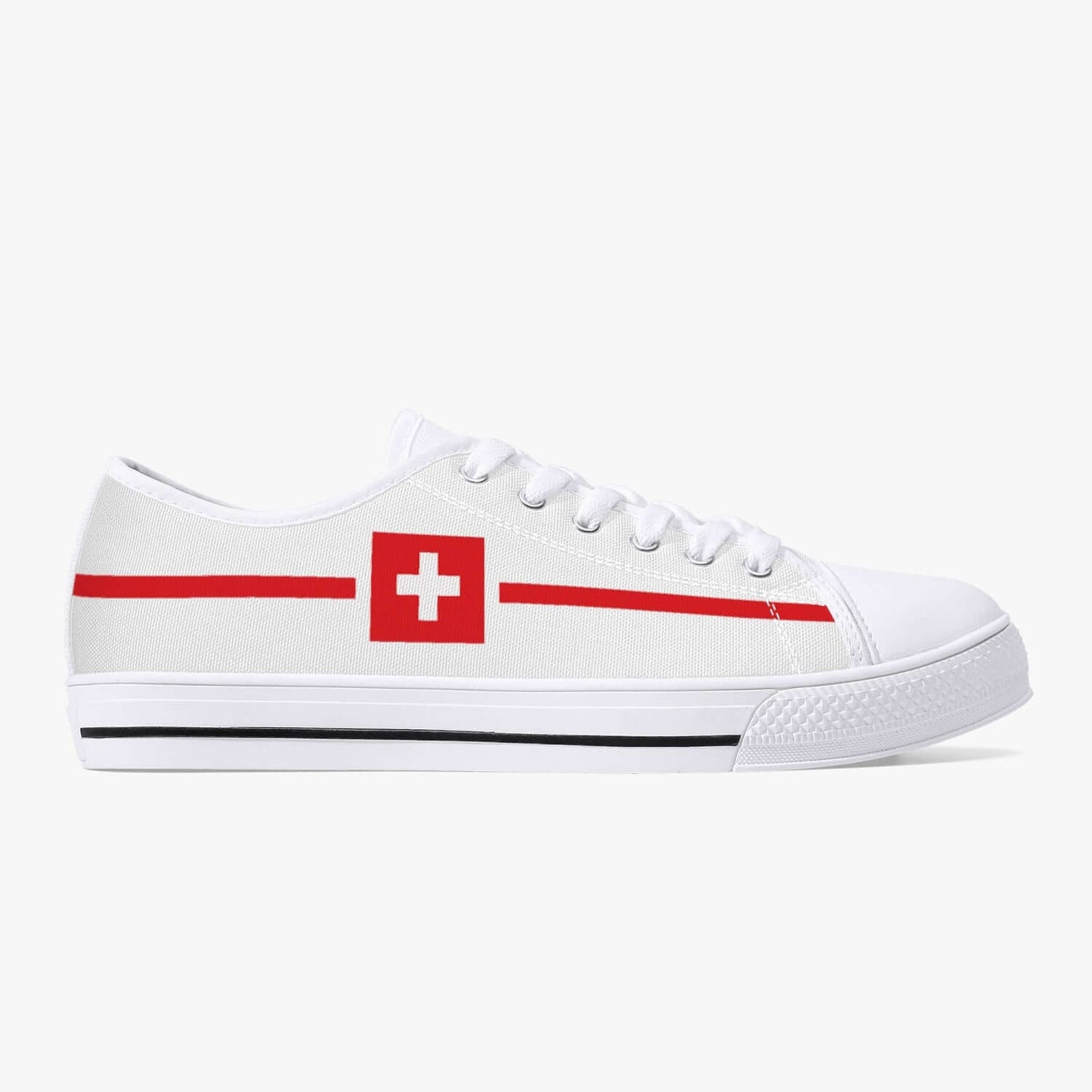 Chaussures basses Suisse - blanc Hommes/Femmes