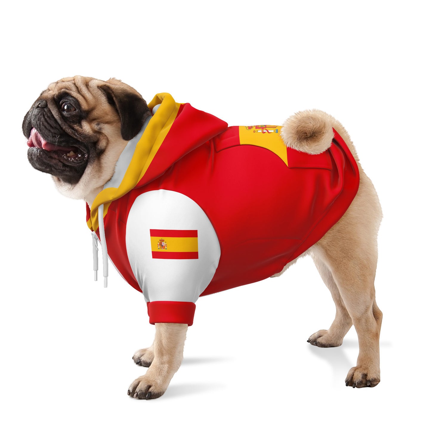 Sweat à capuche zippé pour chiens | Espagne