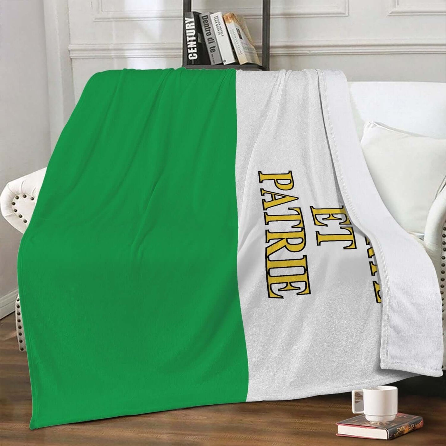 Couverture polaire Vaud drapeau