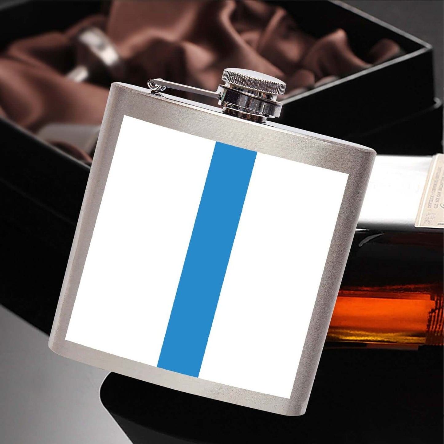 Zug Flasque de poche en acier inoxydable
