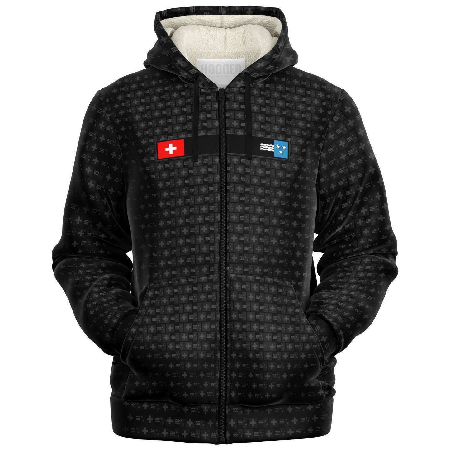 Sweat à capuche Deluxe - Motif Argovie