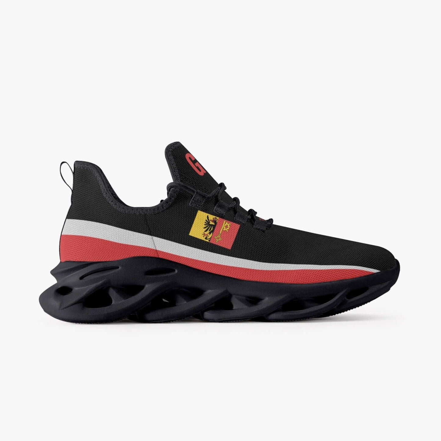 Schwarze Geneva-Sneaker – Herren/Damen