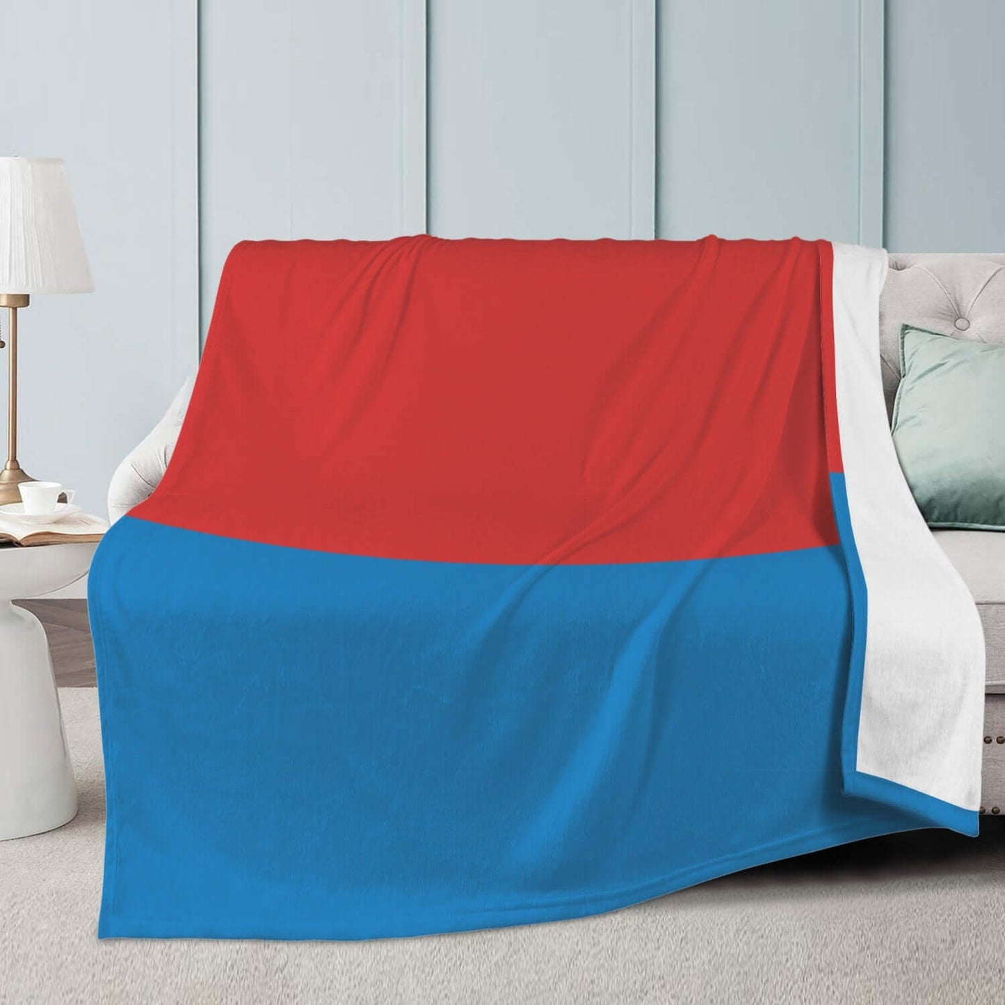 Couverture polaire Tessin drapeau