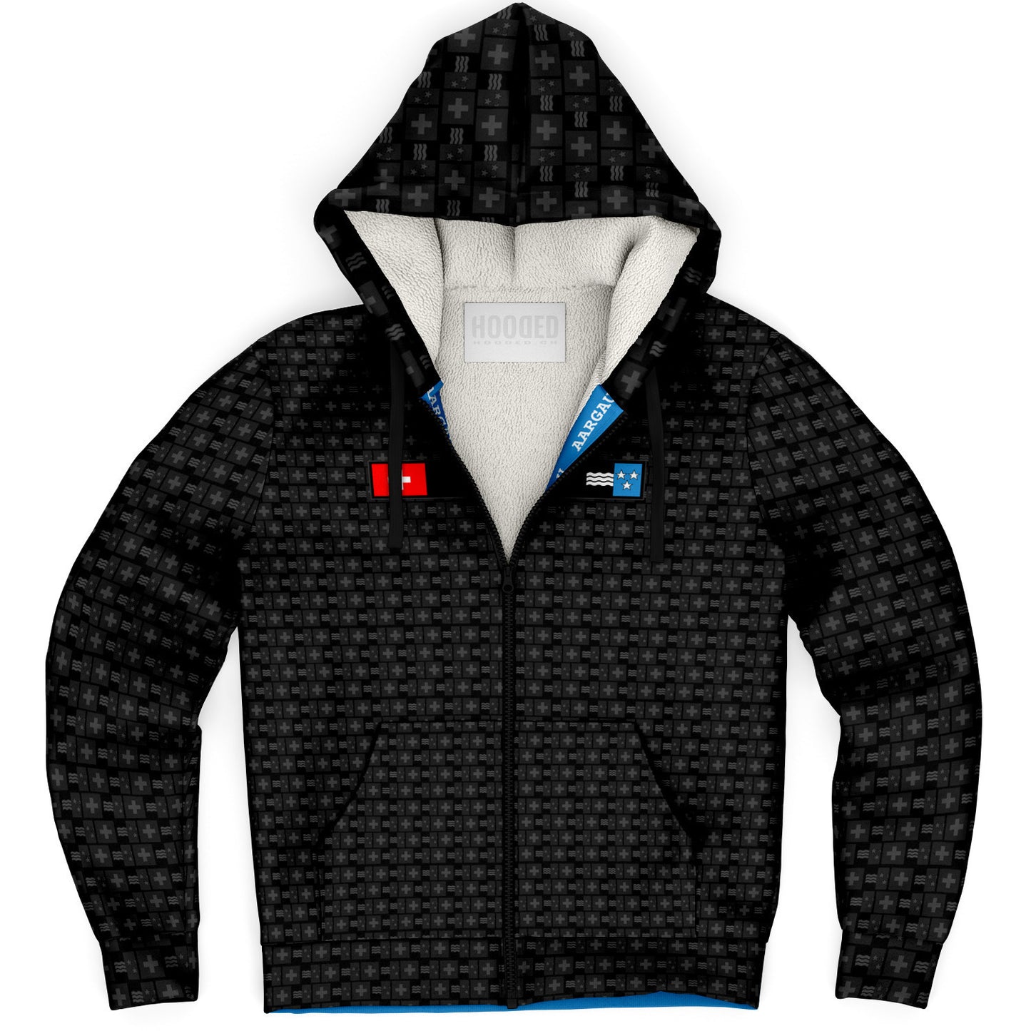 Sweat à capuche Deluxe - Motif Argovie