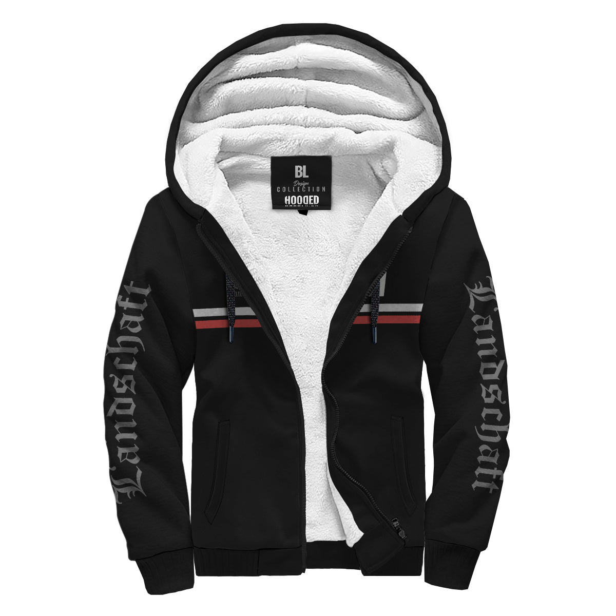 Sherpa Hoodie Basel-Landschaft