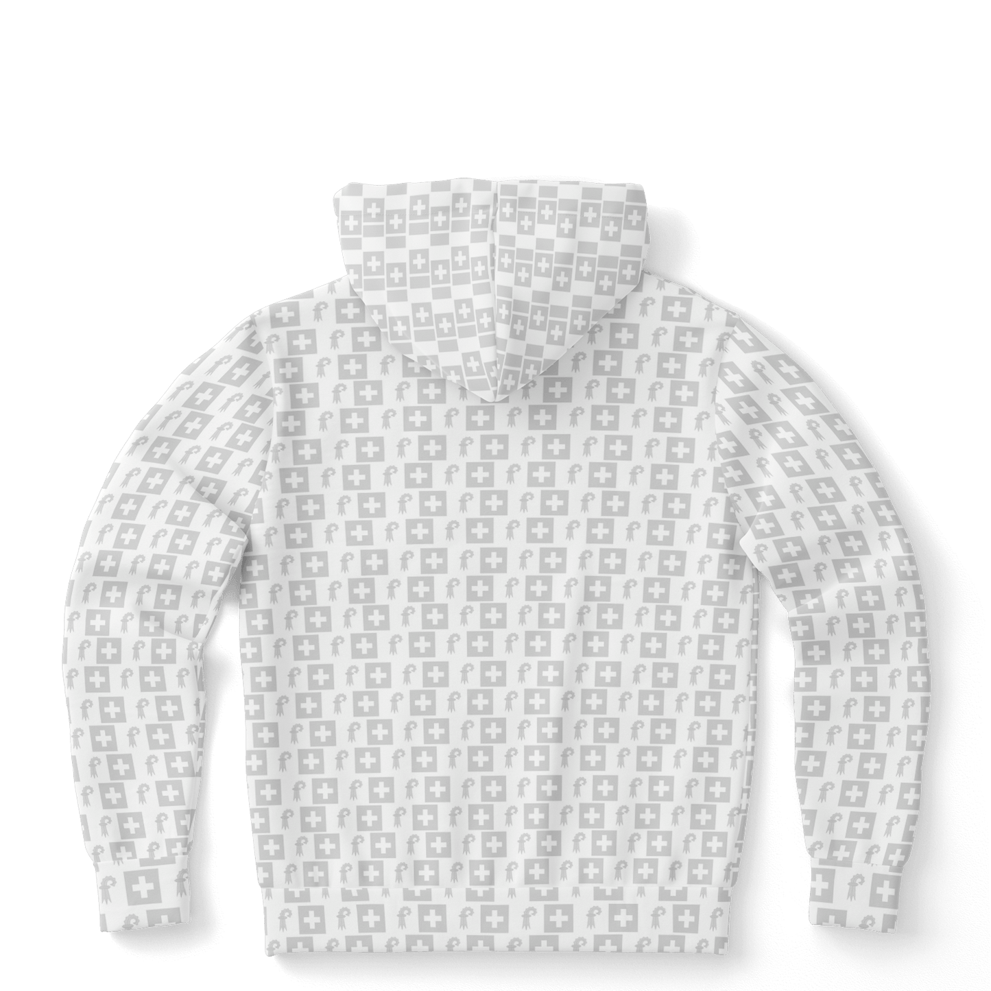 Deluxe Hoodie - Basel-Landschaft Muster