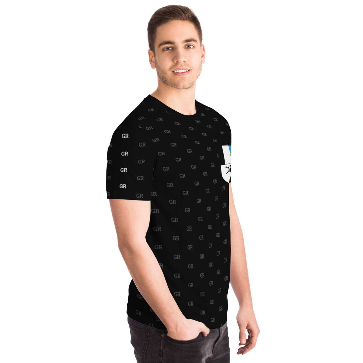 T-shirt AOP - Graubünden