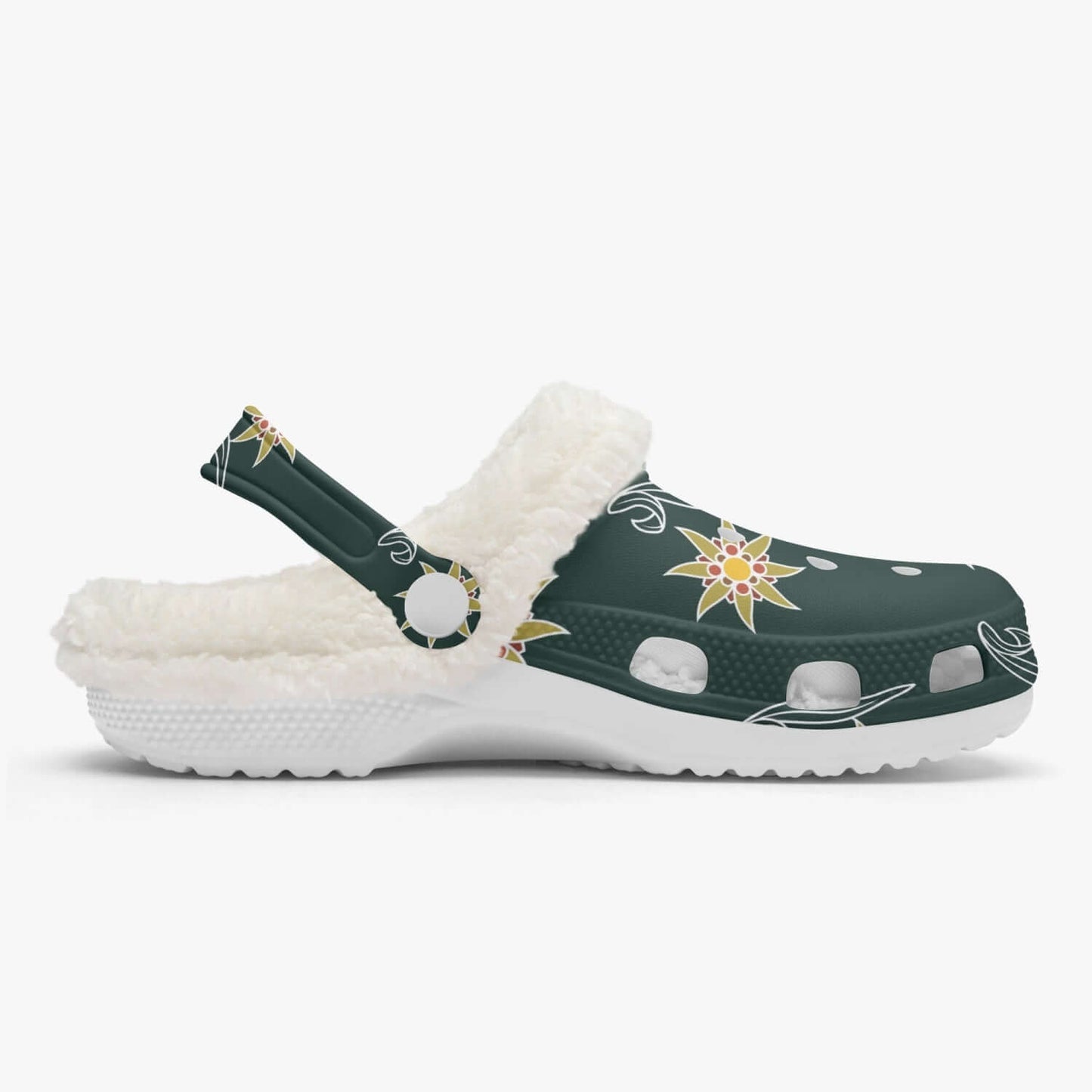 Gefütterte Sandalen/Schlappen Edelweiss