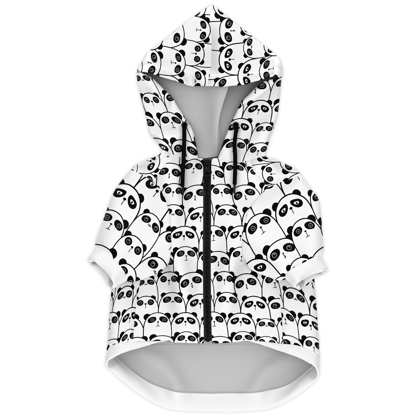 Sweat à capuche zippé pour chiens | Panda