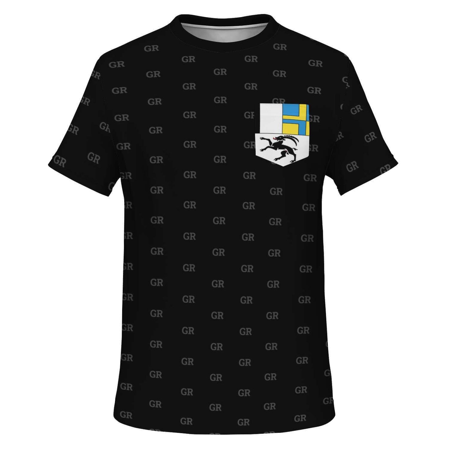 T-shirt AOP - Graubünden