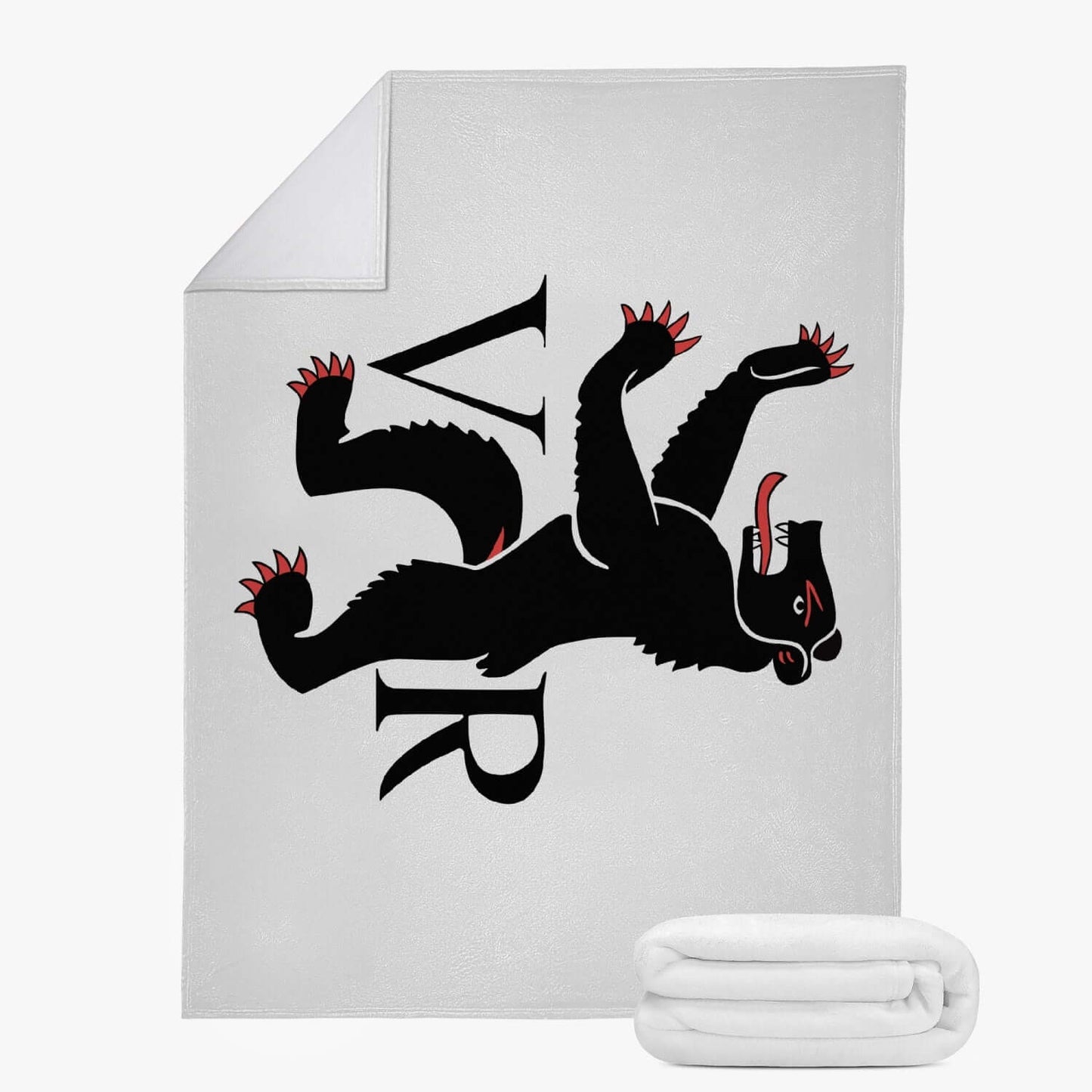 Couverture polaire Appenzell Rhodes-Extérieures drapeau