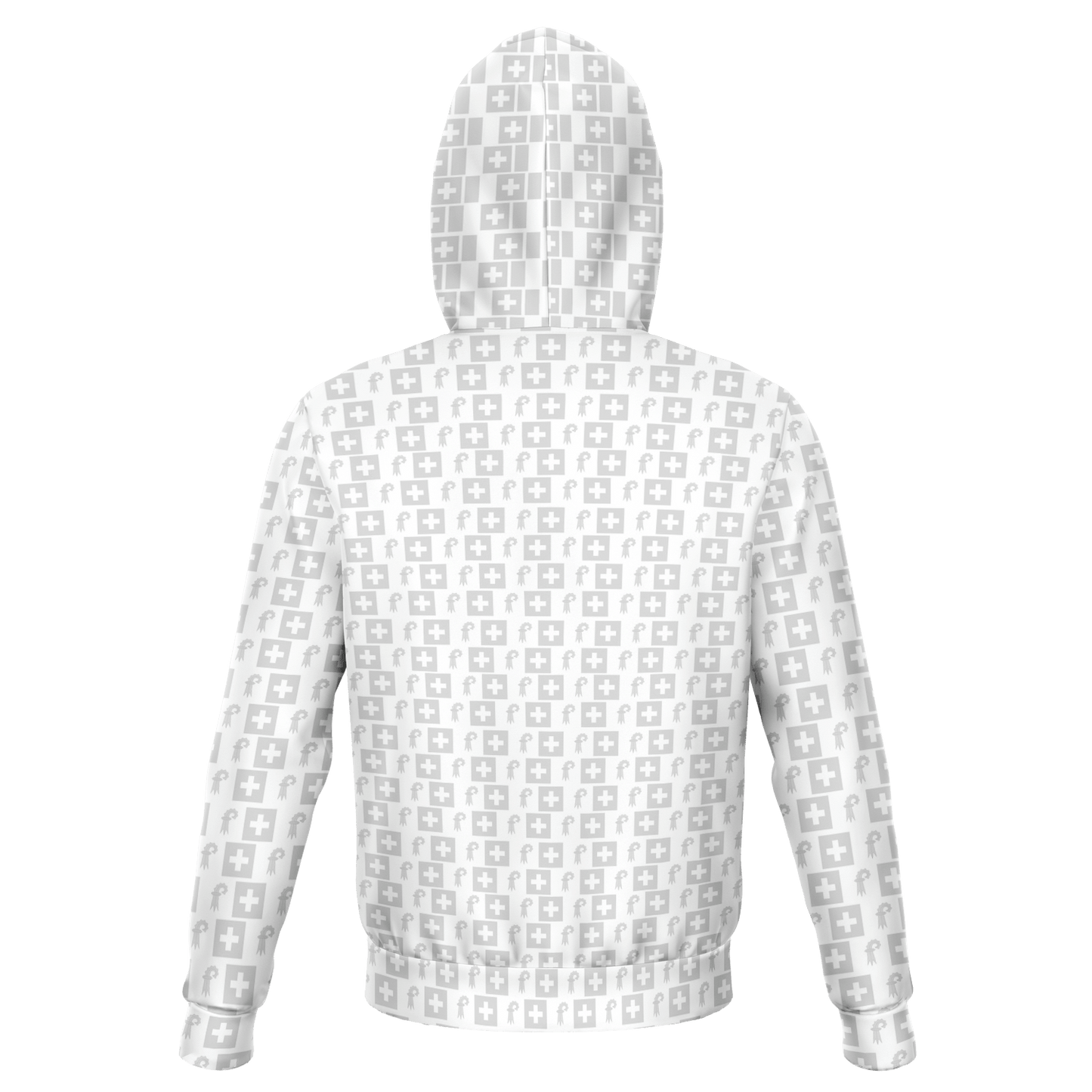 Deluxe Hoodie - Basel-Landschaft Muster