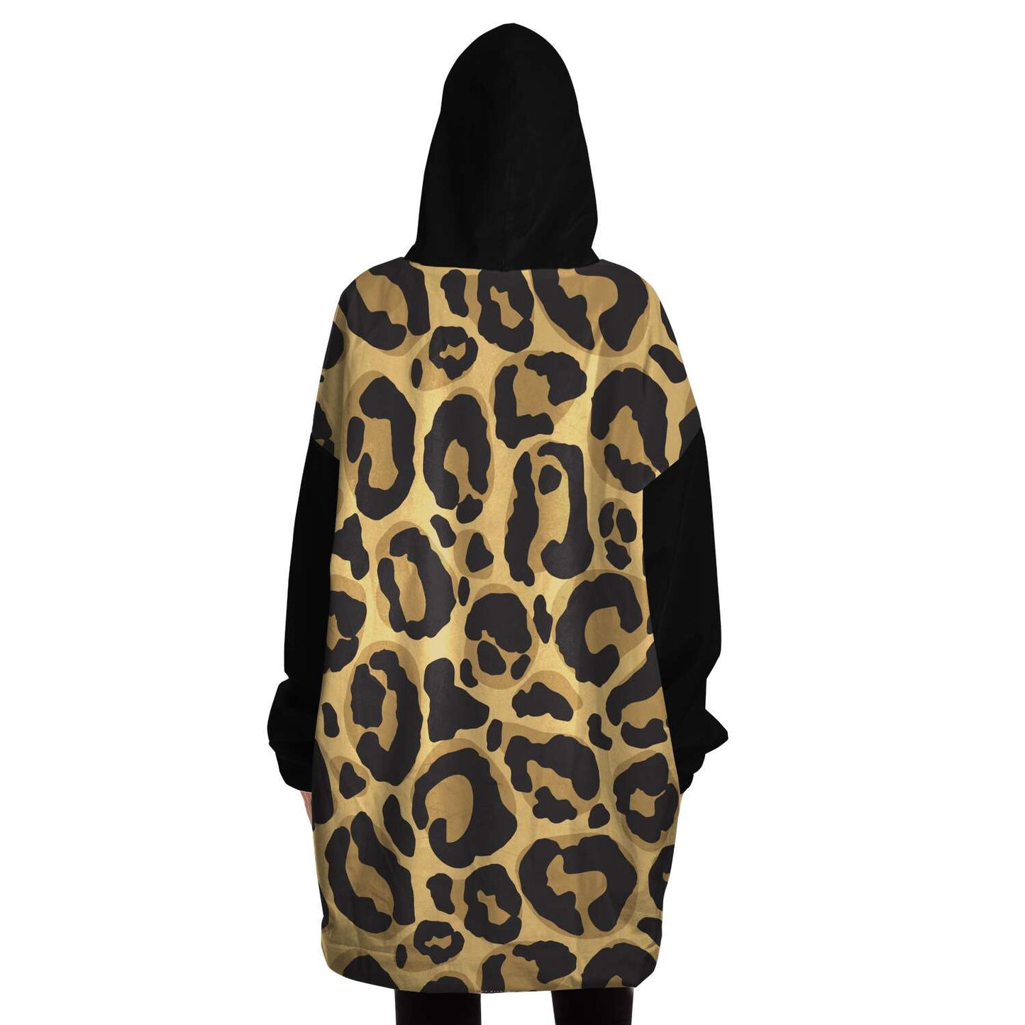 Snug hoodie | Léopard noir