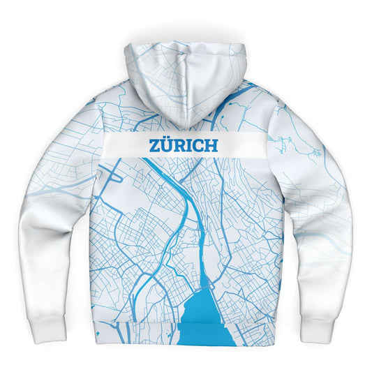 Deluxe Hoodie | Zurich map