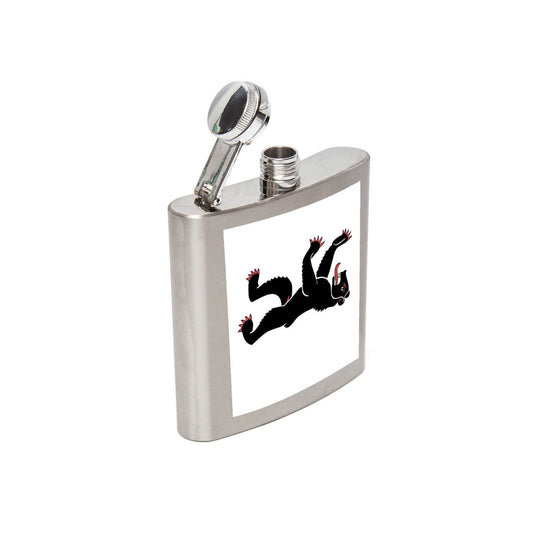 Appenzell Rhodes-Extérieures Flasque de poche acier inoxydable