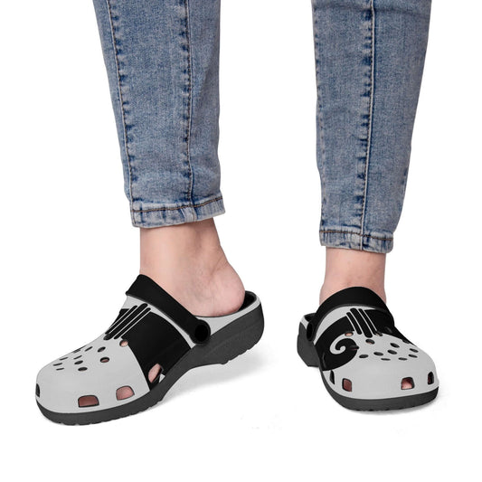 Basel-Stadt Sandale /Slide schwarz