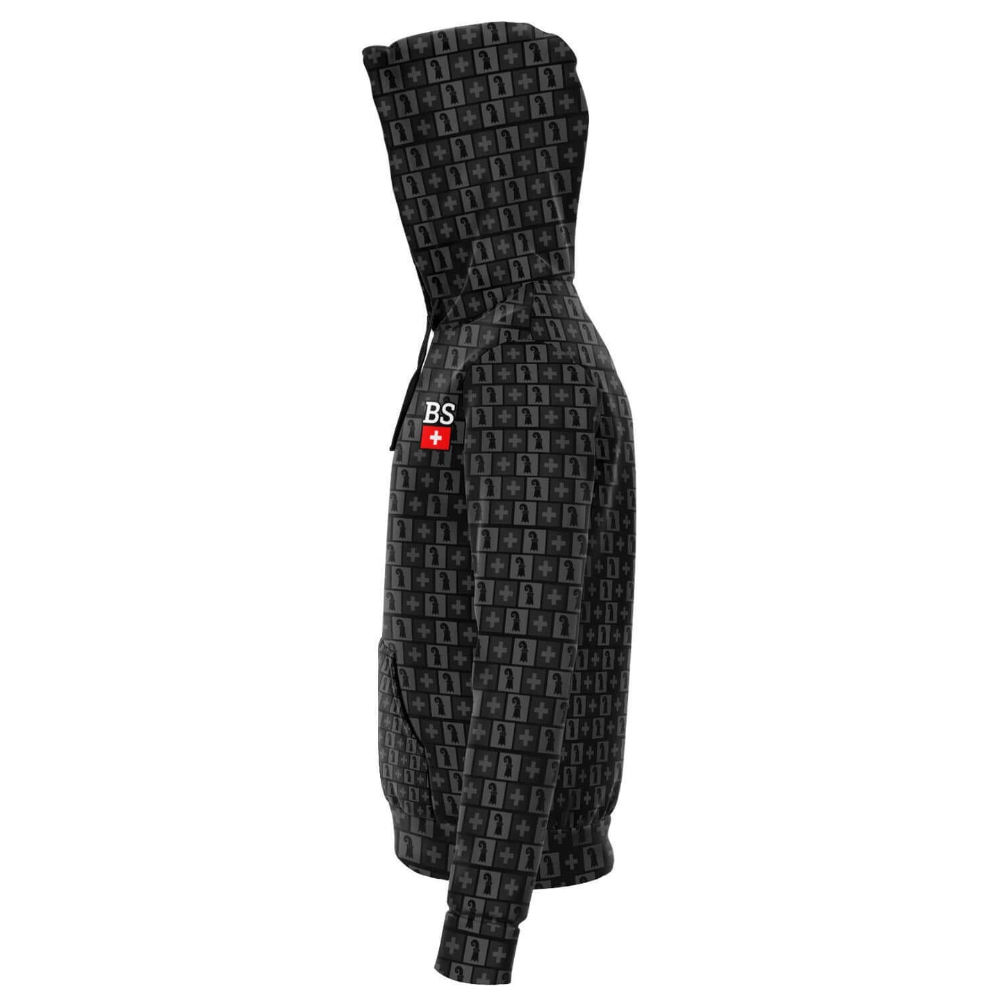 Deluxe Hoodie - Basel-Stadt Muster
