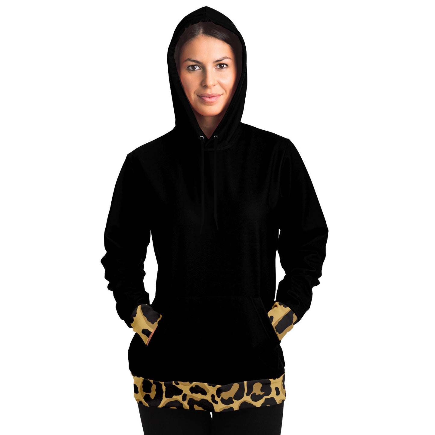 Hoodie | Schwarzer Leopard