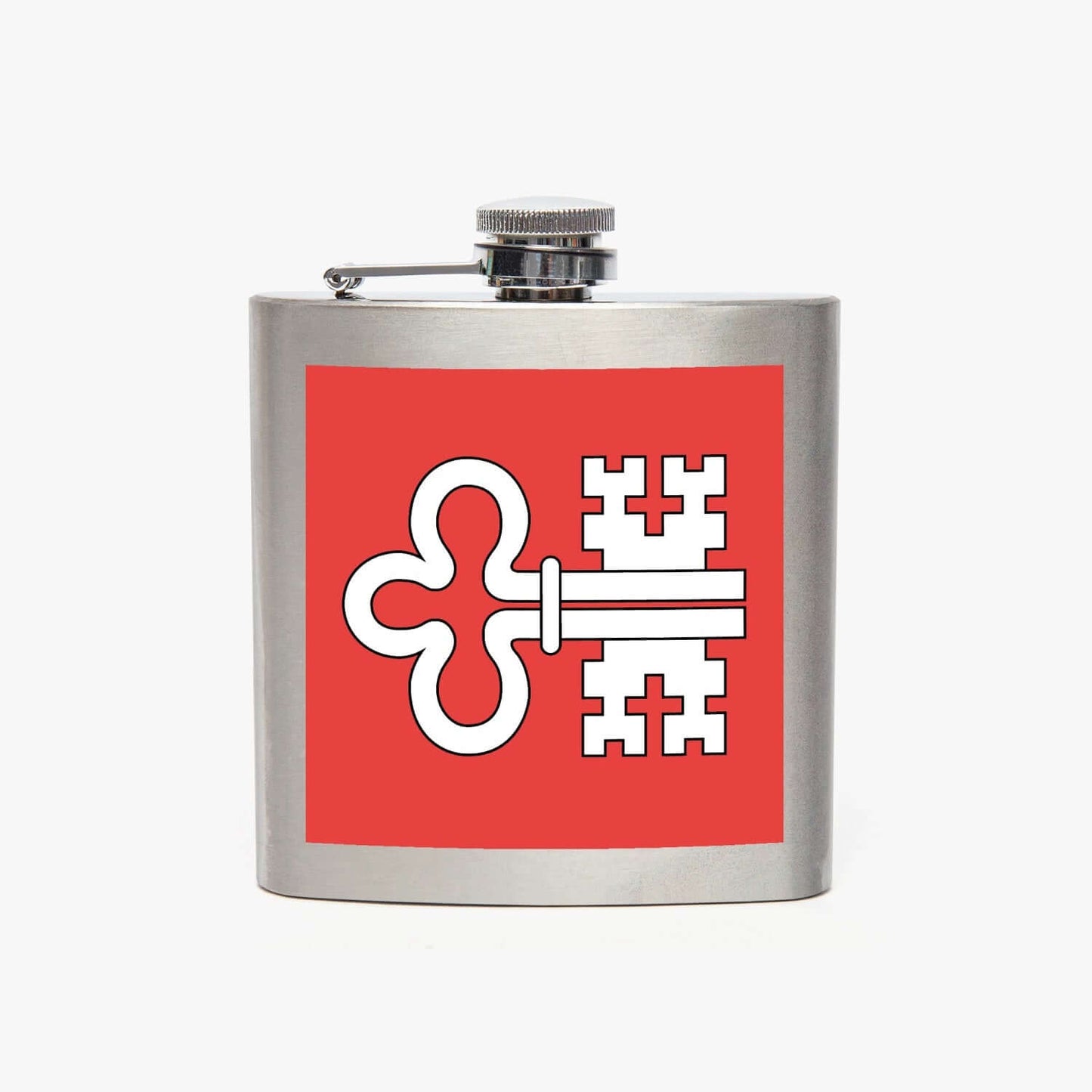 Nidwalden Taschenflasche aus Edelstahl