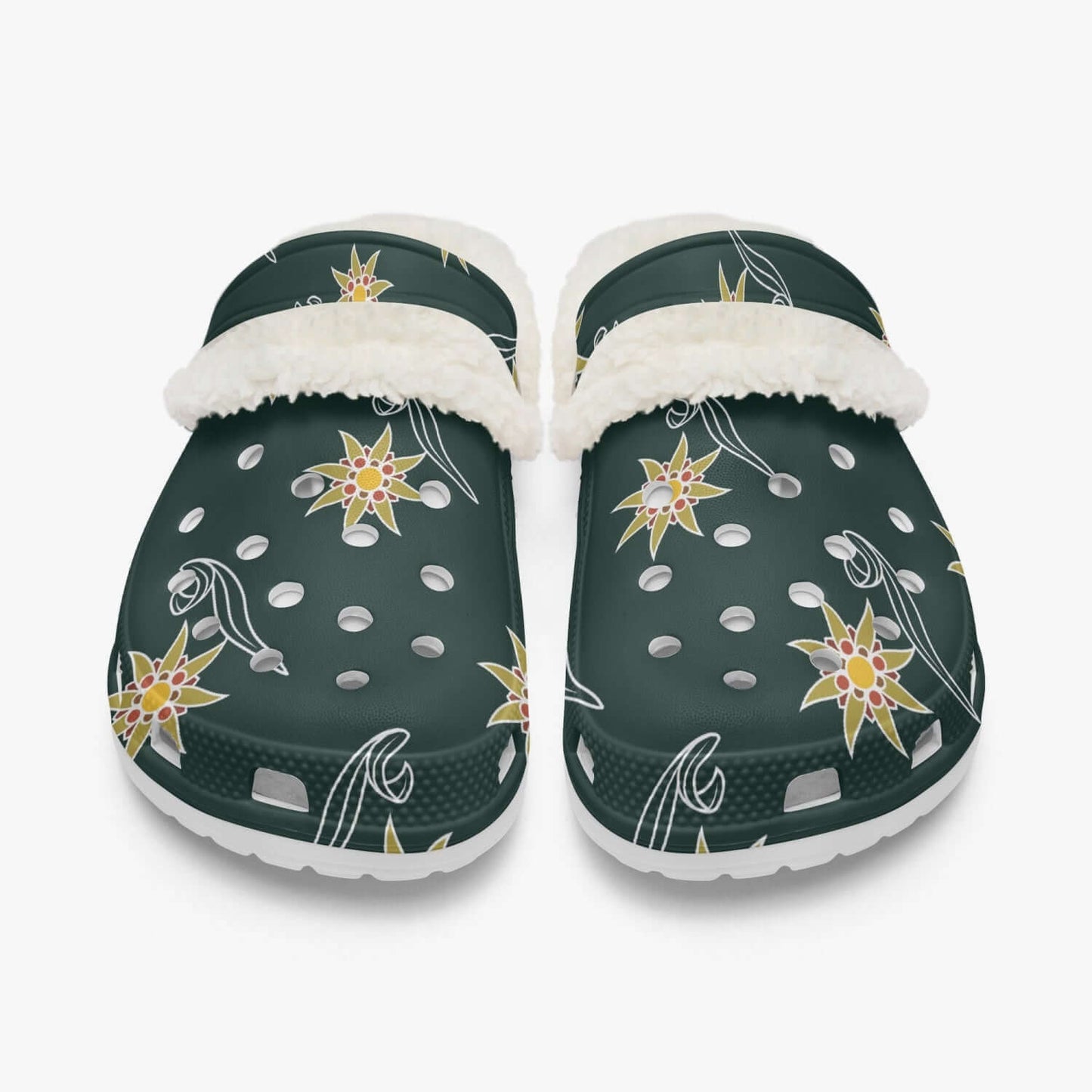 Gefütterte Sandalen/Schlappen Edelweiss