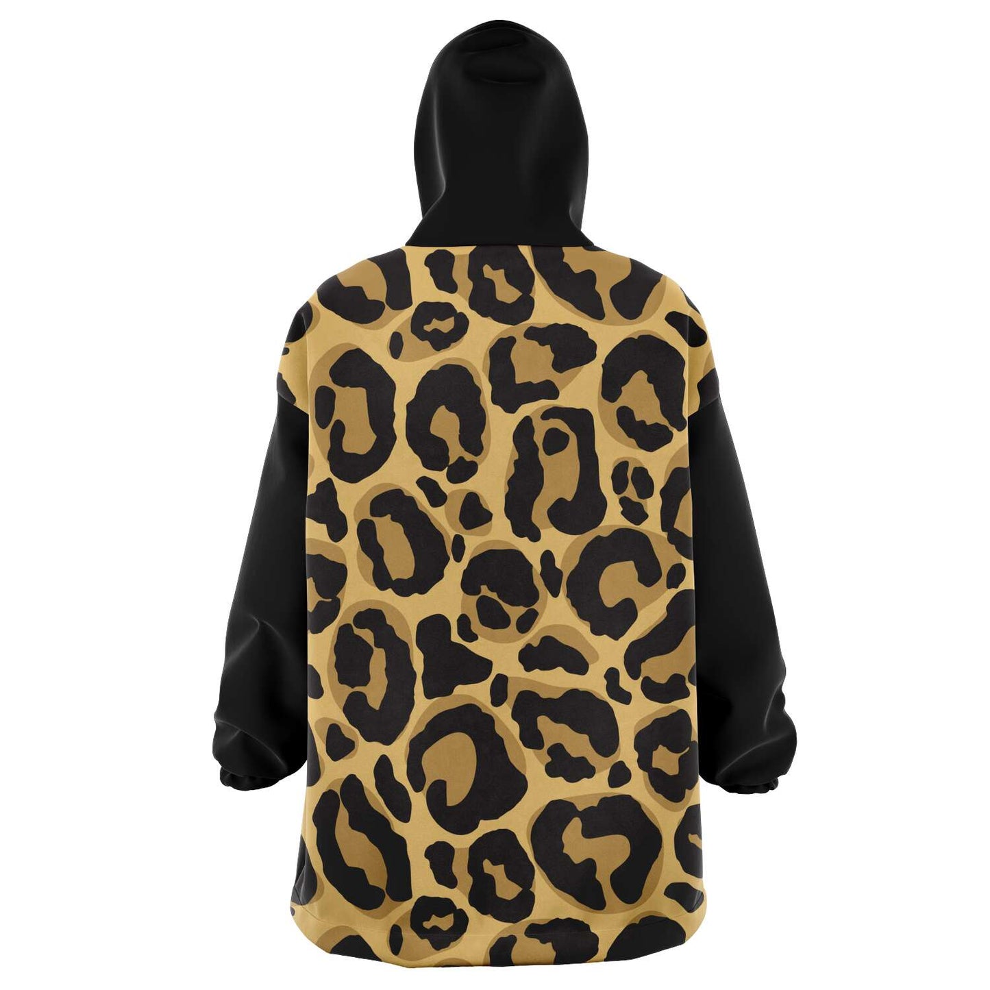 Snug hoodie | Léopard noir
