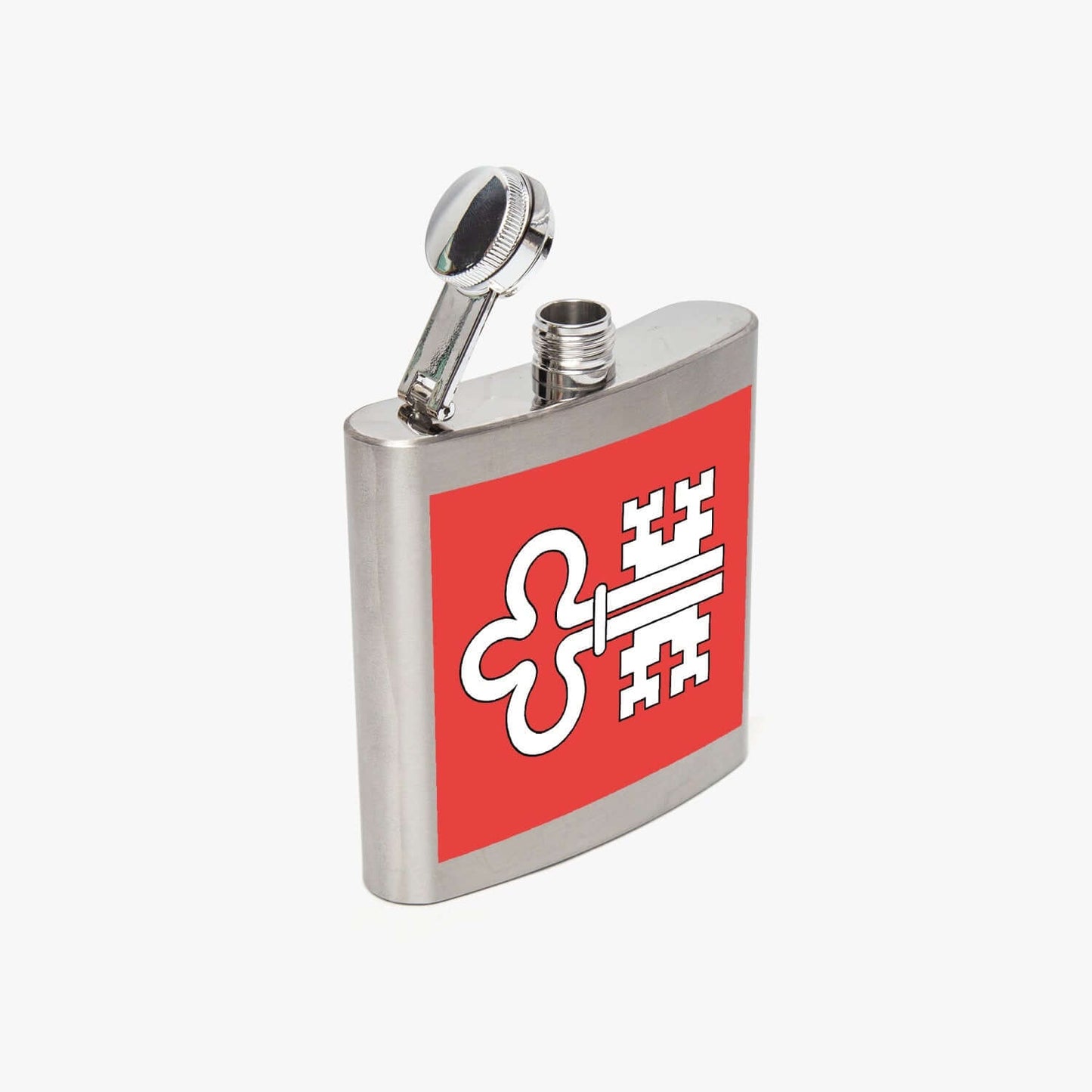 Nidwalden Taschenflasche aus Edelstahl
